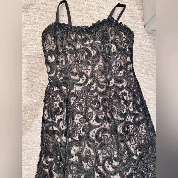 Montage by Mon Cheri Black Lace Dress - Picture 5 of 10